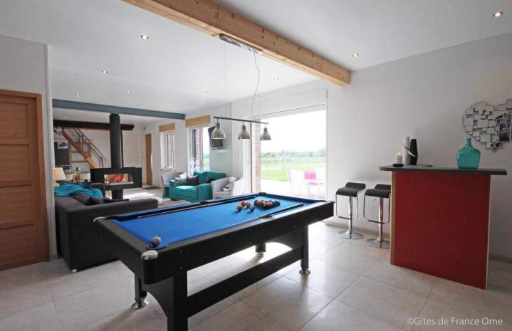 Gîte avec salle de jeux Moussonvilliers