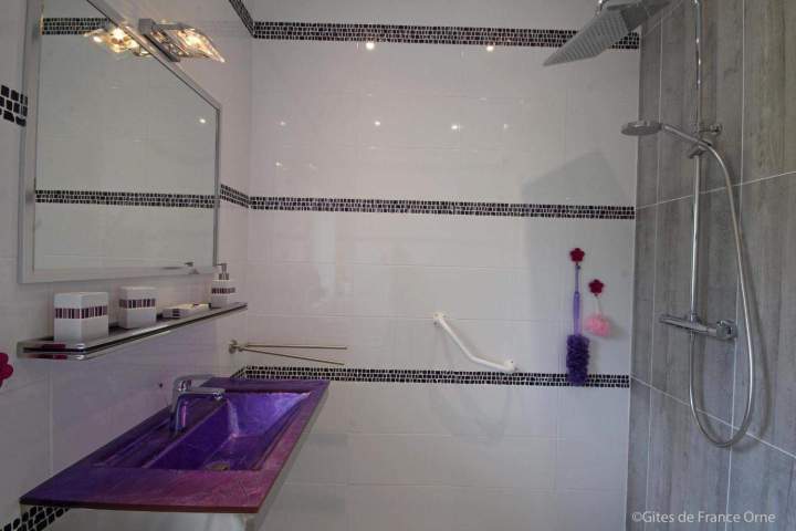 Salle de bain de gîte Moussonvilliers